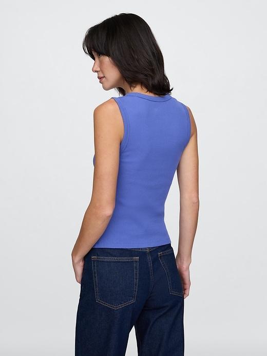 Rib Scoop Tank Top Product Image