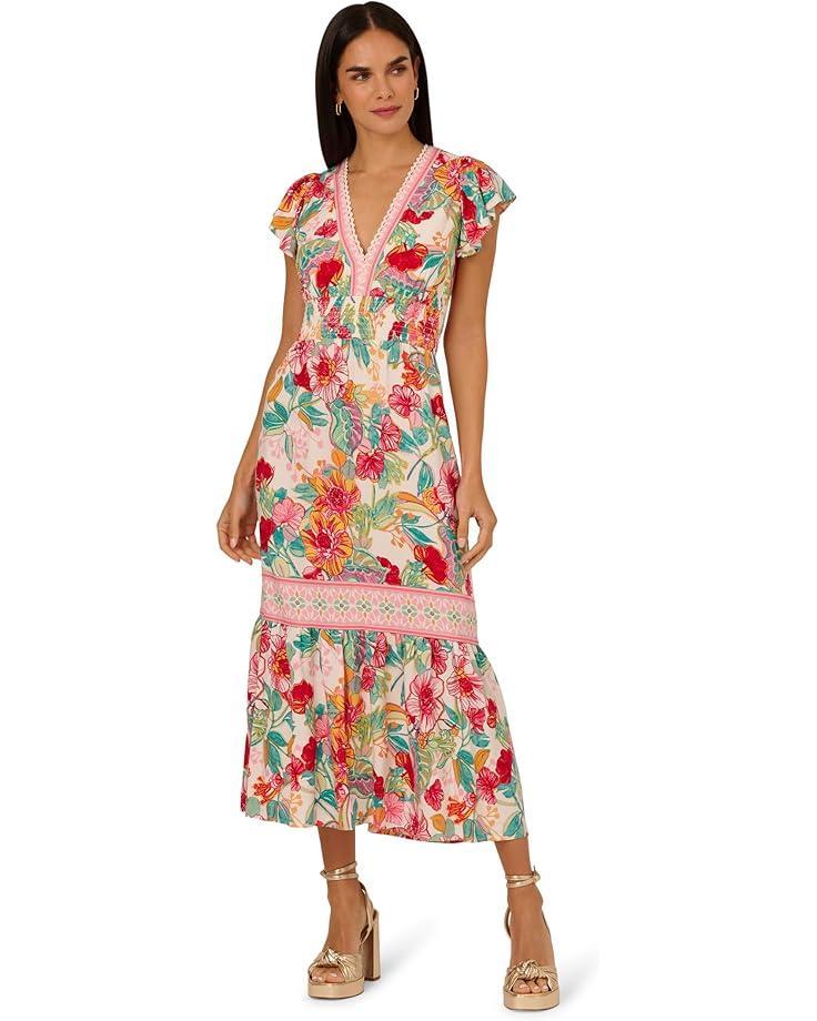Smocked Waist Long Dress Product Image