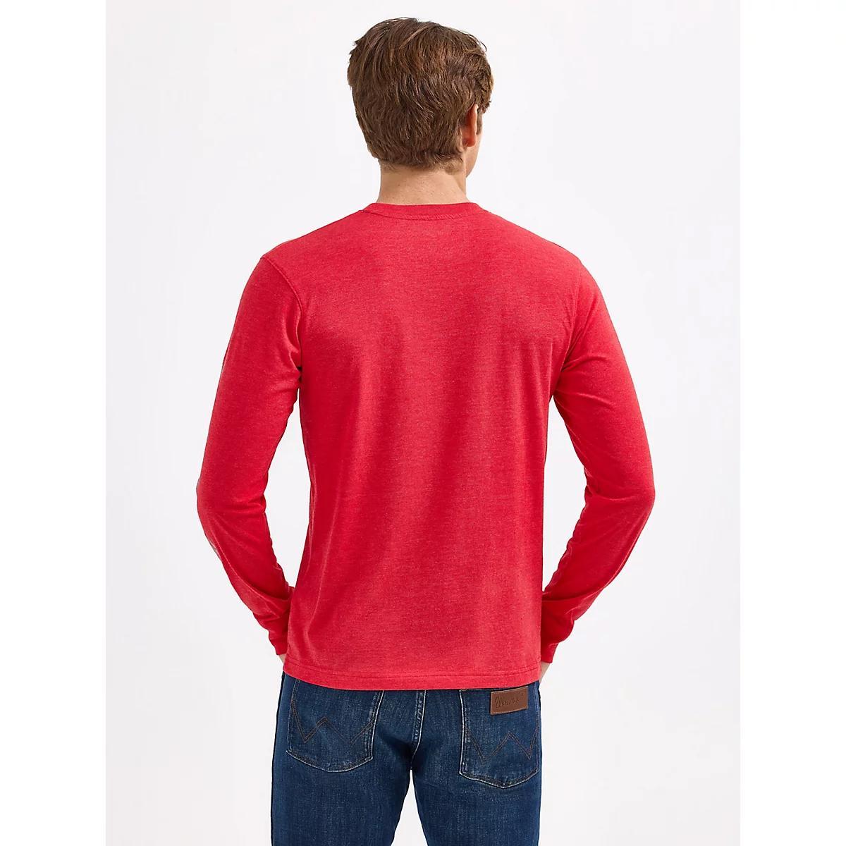 Men's Wrangler Collegiate Rattler Long Sleeve T-Shirt in Ohio State Product Image