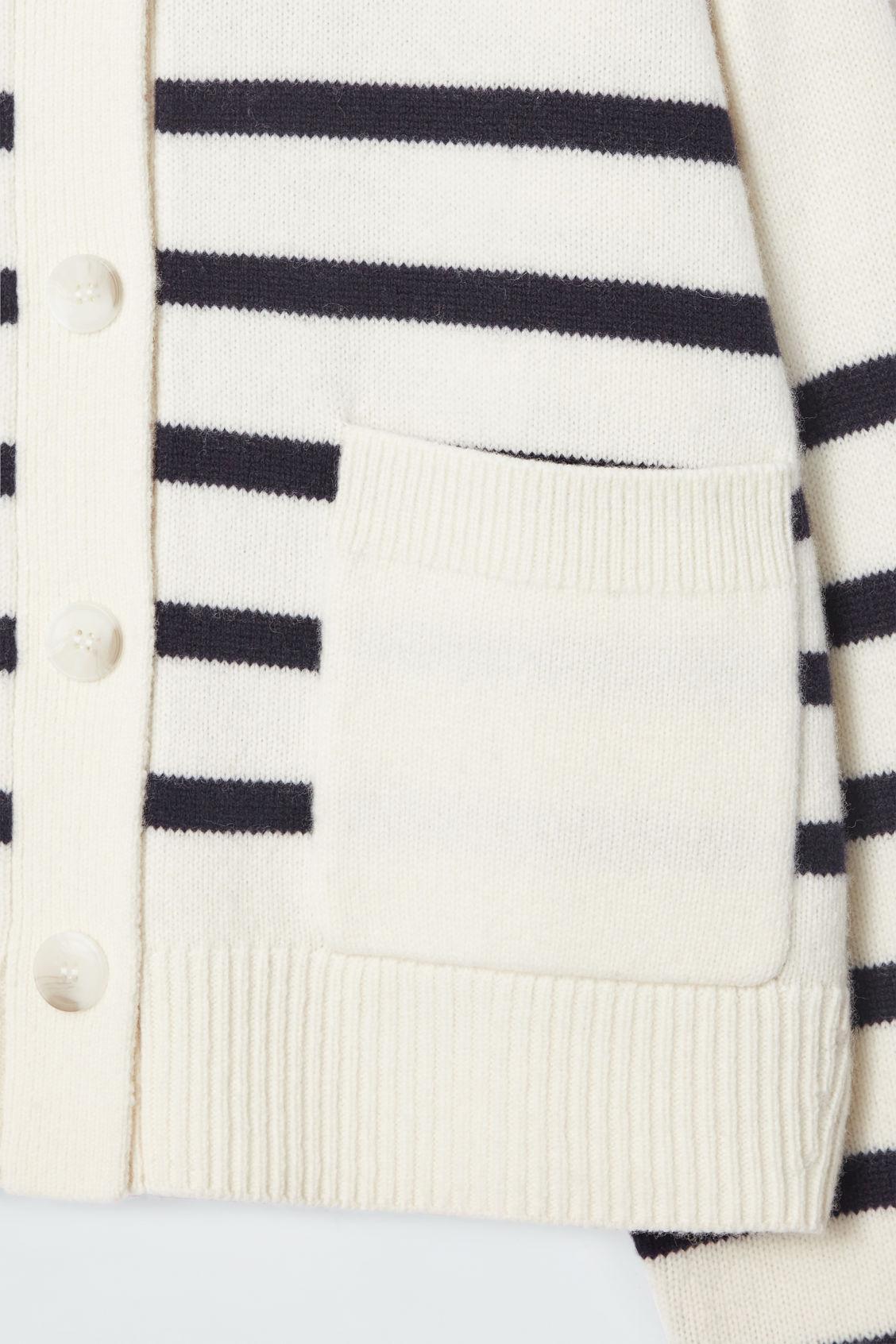 WOOL CREW-NECK CARDIGAN Product Image