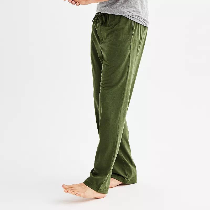 Men's Sonoma Goods For Life® Essential Knit Pajama Pants, Size: Large, Mineral Grey Product Image
