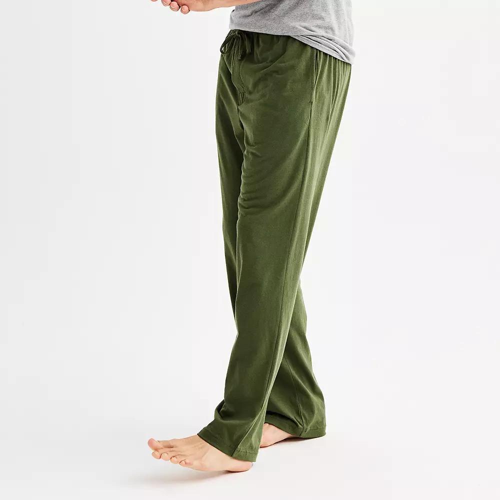 Men's Sonoma Goods For Life® Essential Knit Pajama Pants, Size: Large, Mineral Grey Product Image