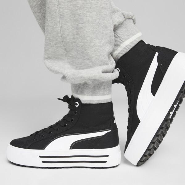 PUMA Kaia 2.0 Mid Women's Sneakers in Black/White Product Image