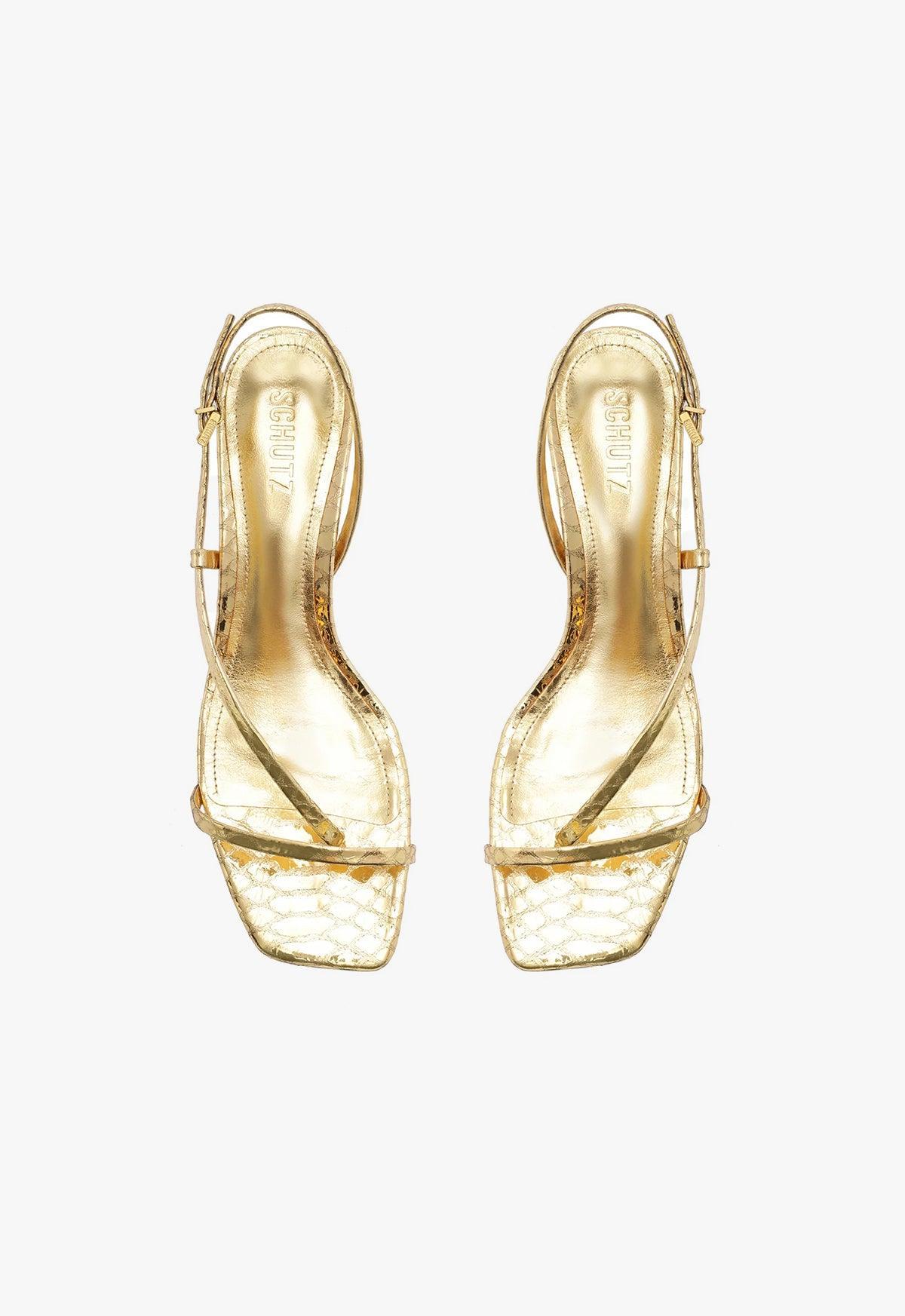 Heloise Metallic Leather Sandal Product Image