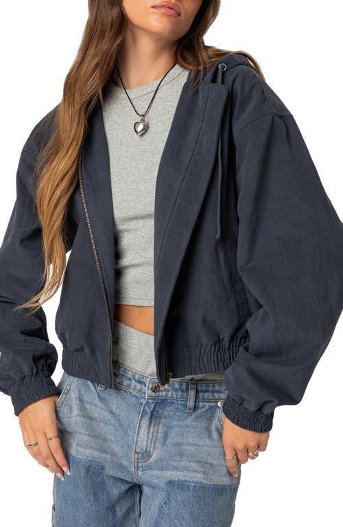 Womens Milly oversized cropped jacket Product Image