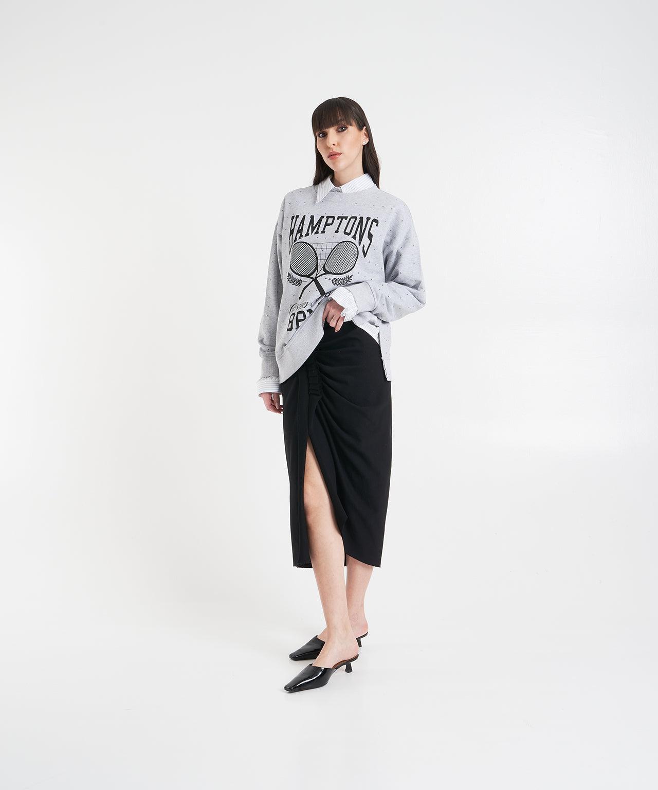 Fleece midi skirt 'Belvedere' Product Image