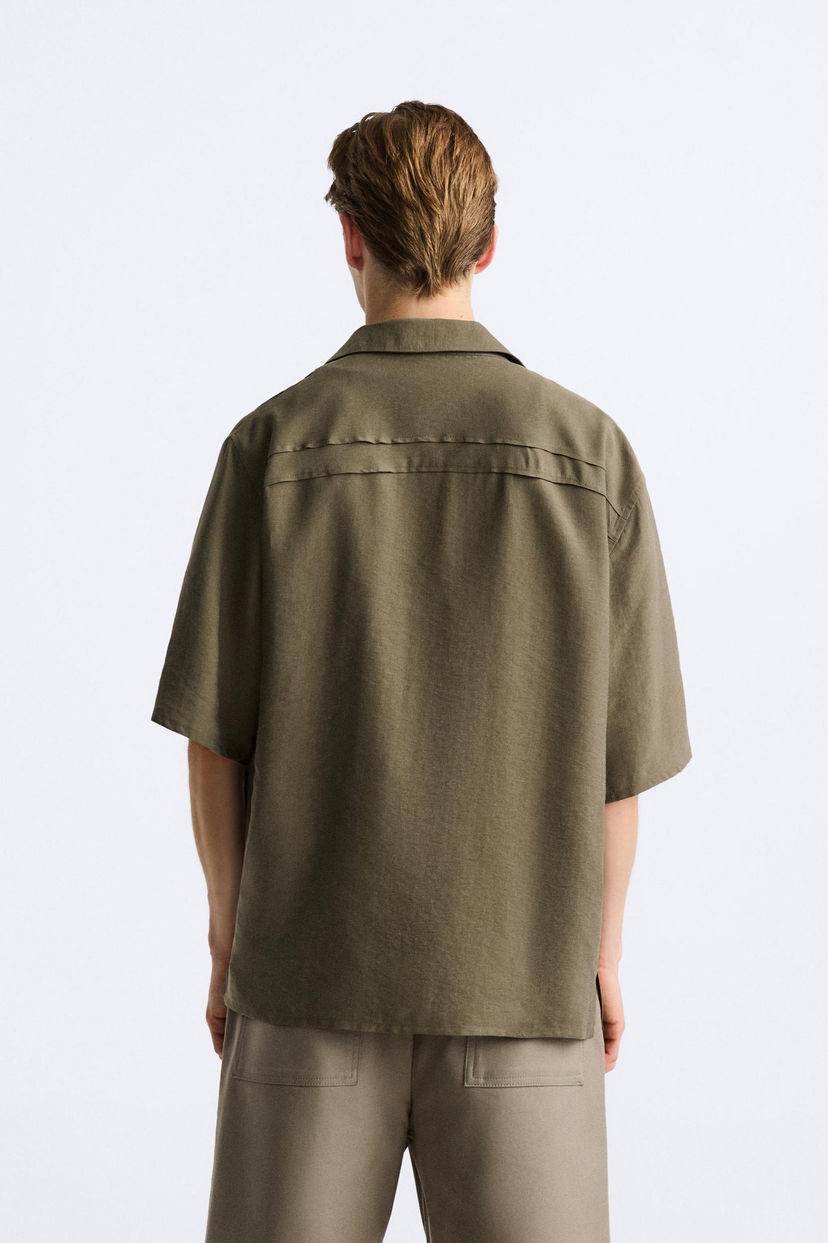 LYOCELL - LINEN BLEND SHIRT Product Image