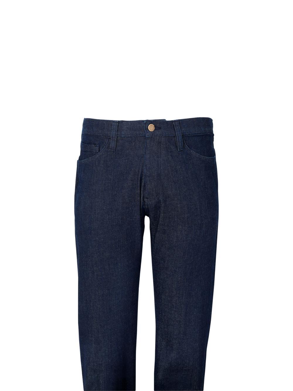 Denim Five Pocket Pants - Black Product Image