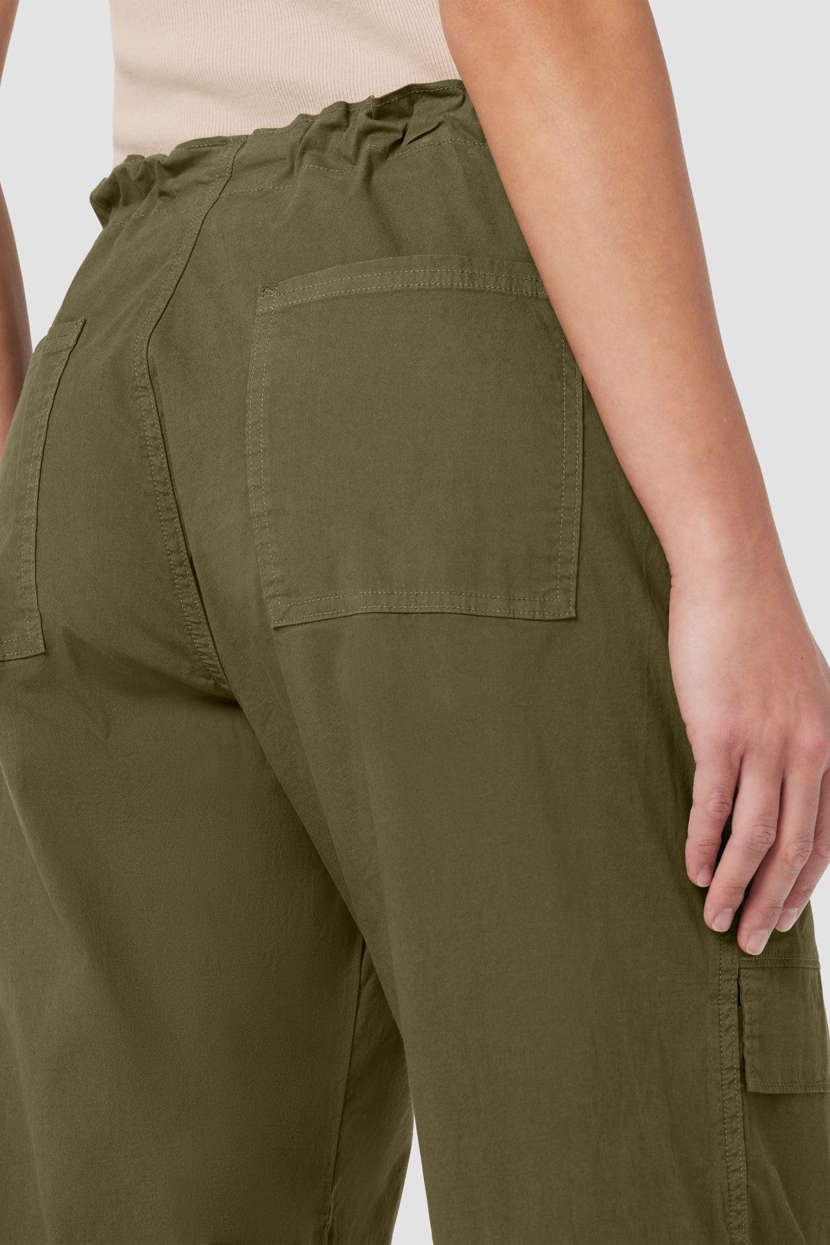 Drawstring Cargo Parachute Pant Female Product Image