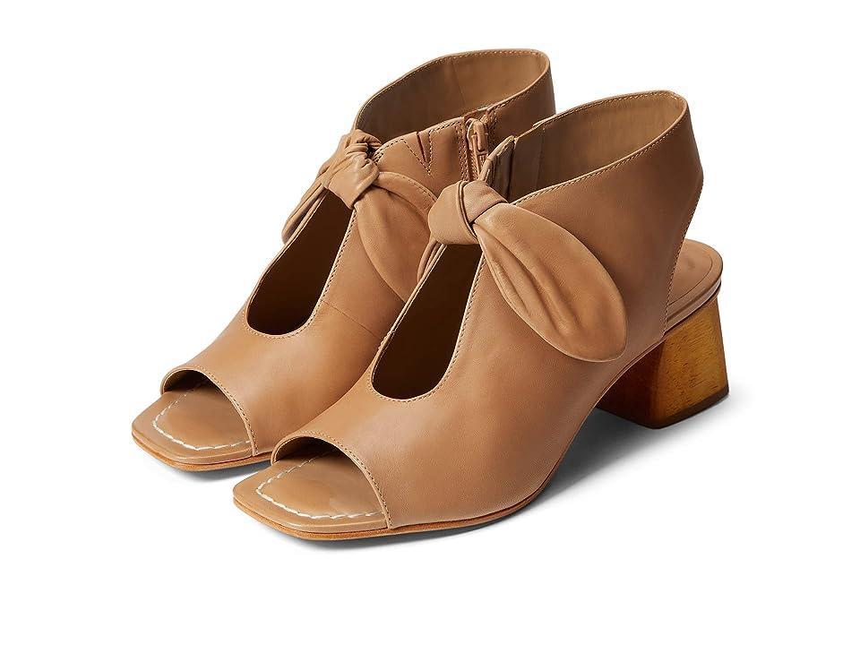 Lizzie Suede Knot Zip Sandals Product Image