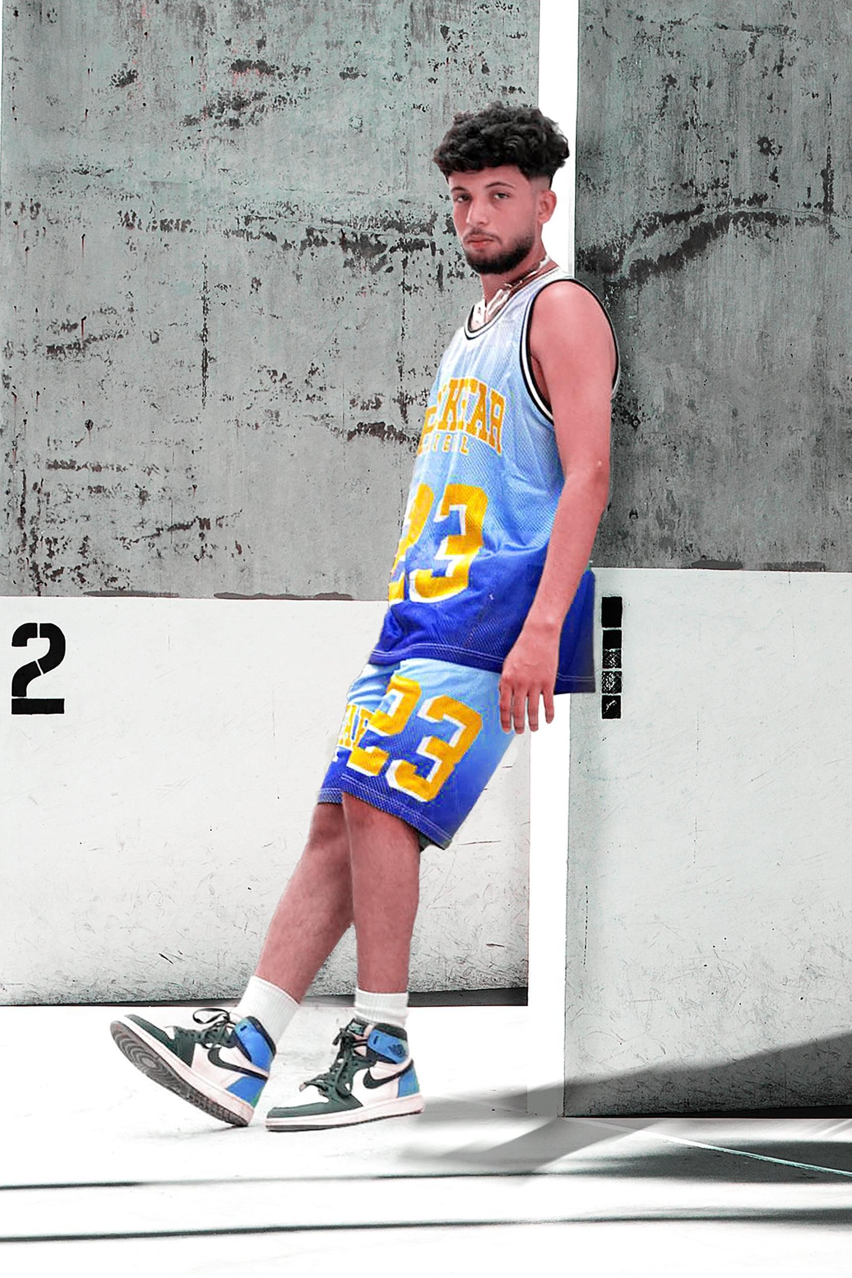 Mood Short Set-Blue Male Product Image