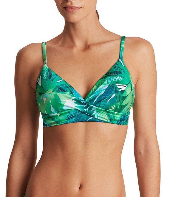 Lauren Ralph Lauren Cartago Palm Twist Side Tab Hipster Swim Bottom Product Image