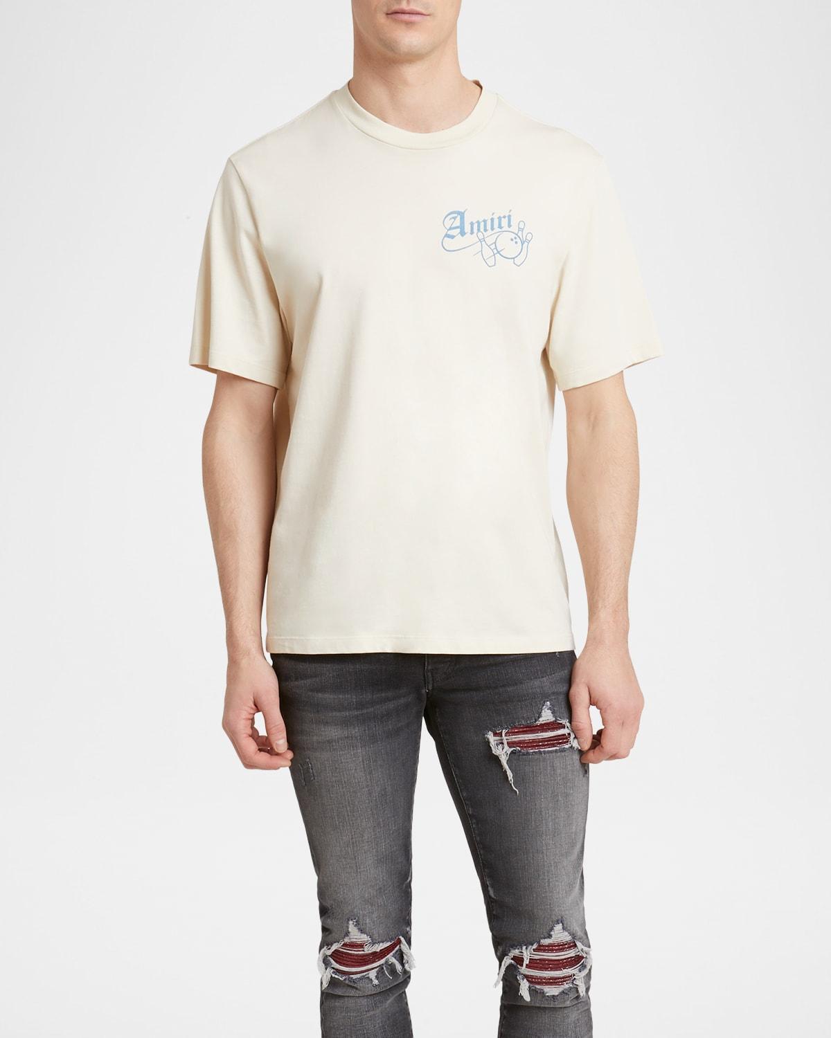 Mens Bowling Graphic T-Shirt Product Image