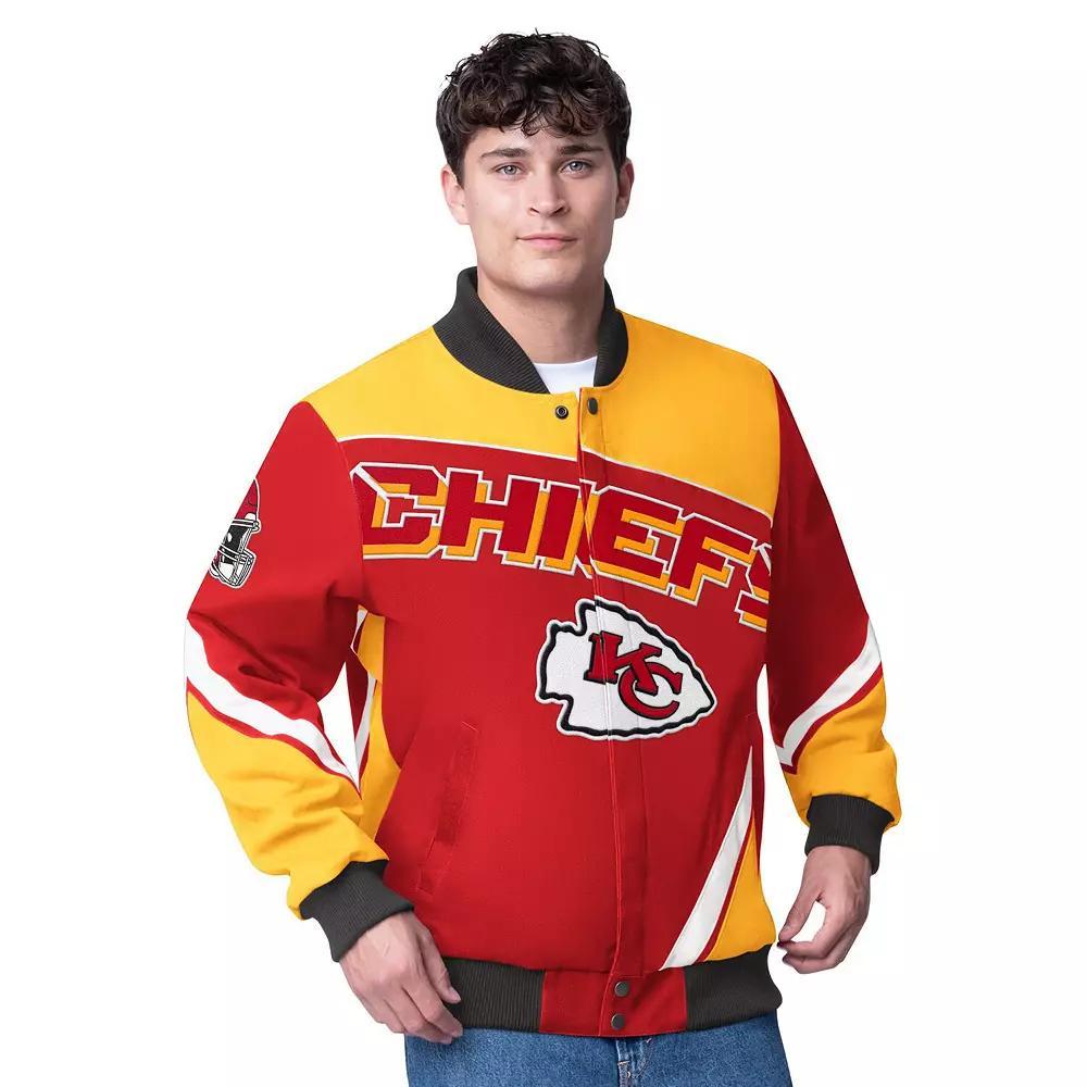 Men's G-III Extreme  Red Kansas City Chiefs Maximum Racing Full-Zip Jacket, Size: Small Product Image