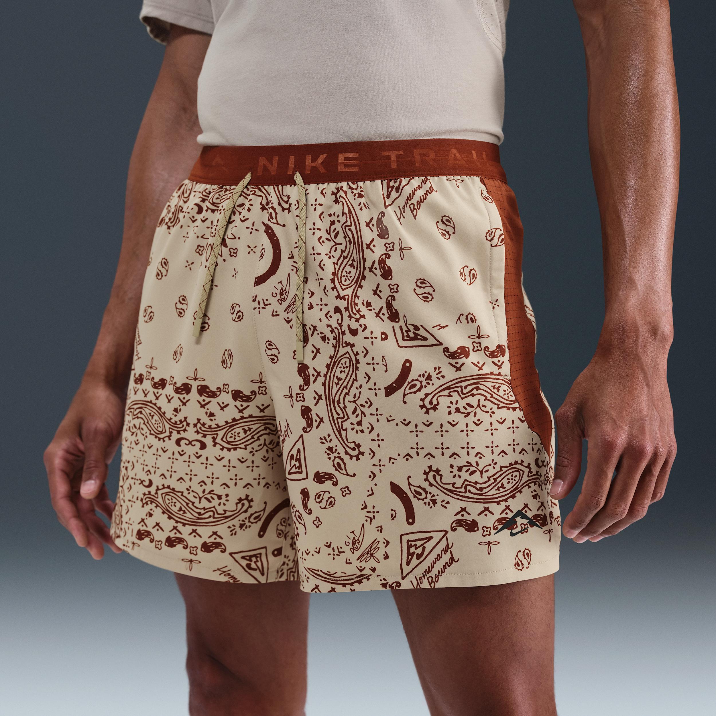 Nike Men's Trail Dri-FIT 6" Brief-Lined Running Shorts Product Image