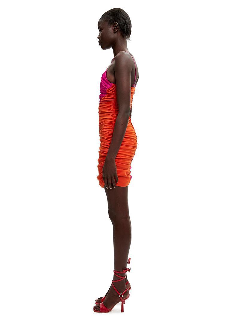 Jade Ruched Dress Female Product Image