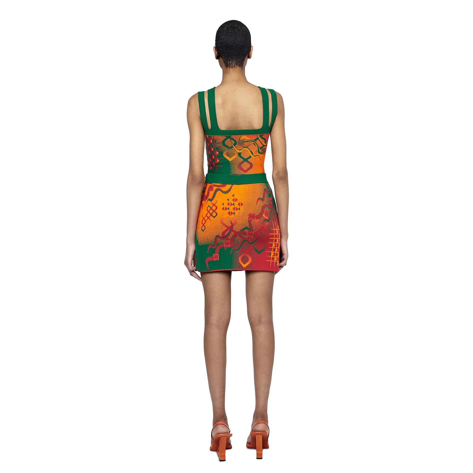 Laili Knitted Mini Skirt Female Product Image