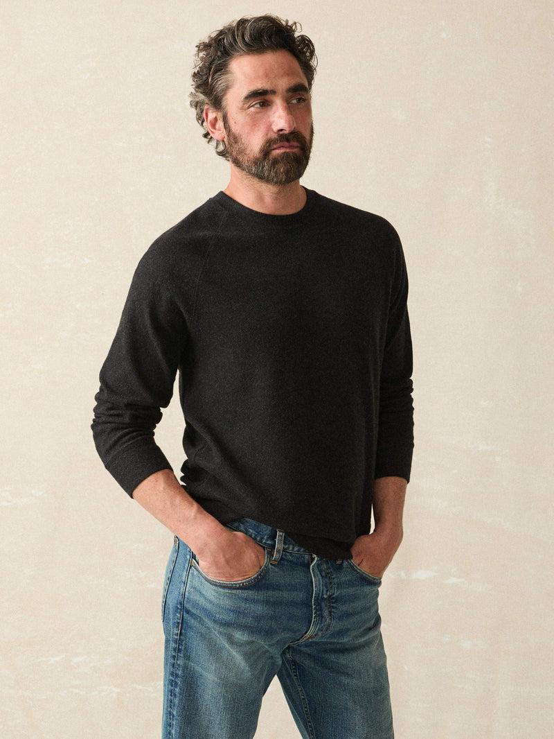 Legend™ Sweater Crew - Heathered Black Twill Product Image