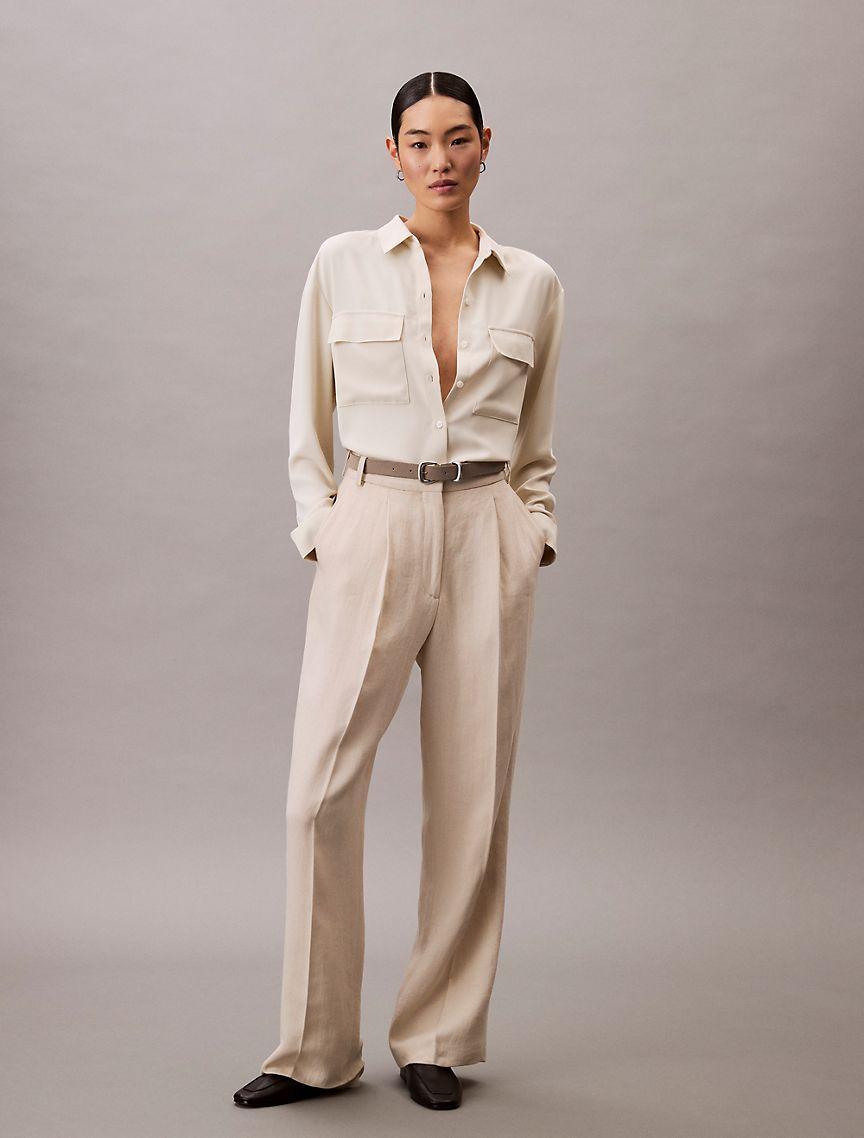 Relaxed Button-Down Utility Shirt Product Image