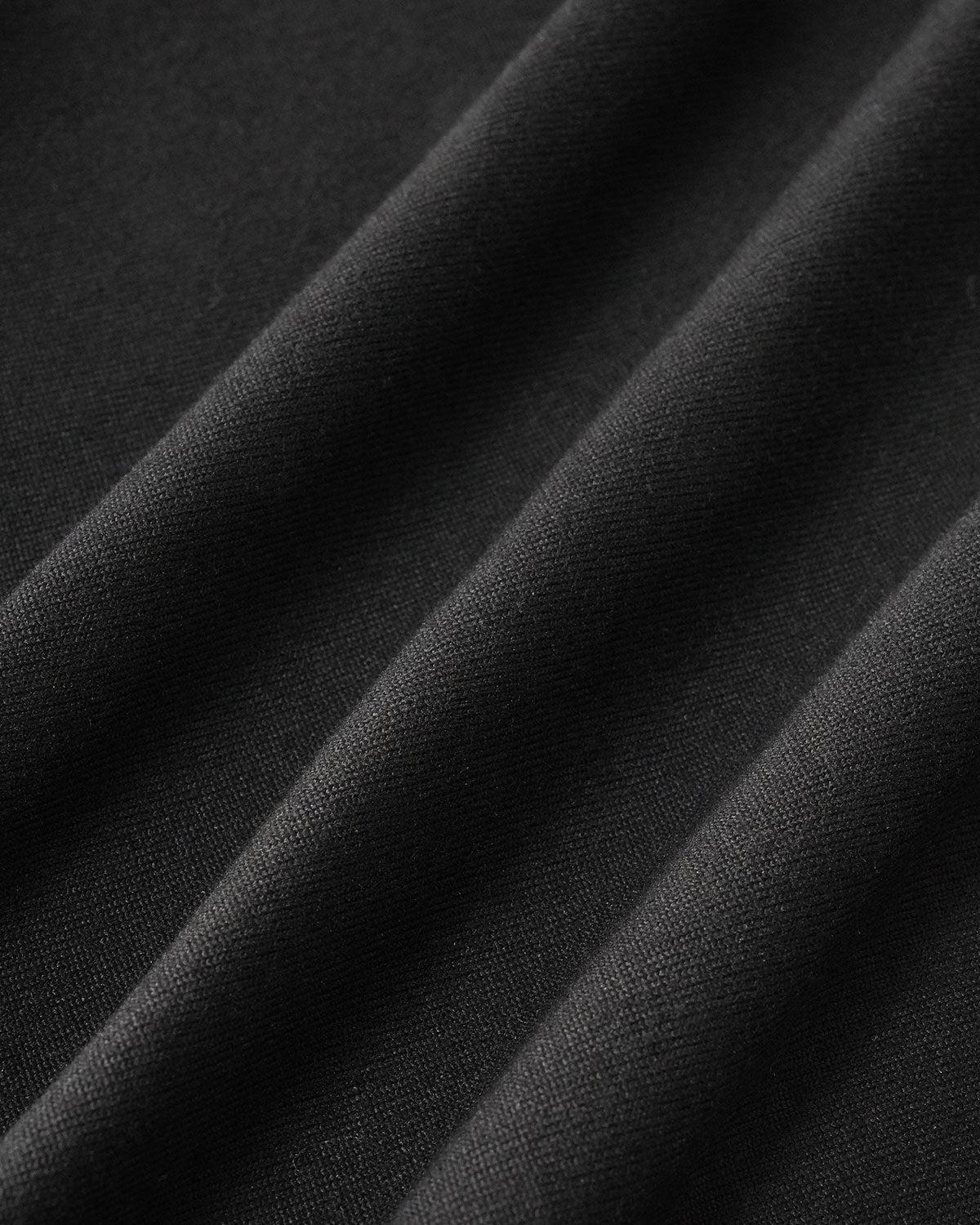 Black Cut Out Slim Knit Tee Product Image