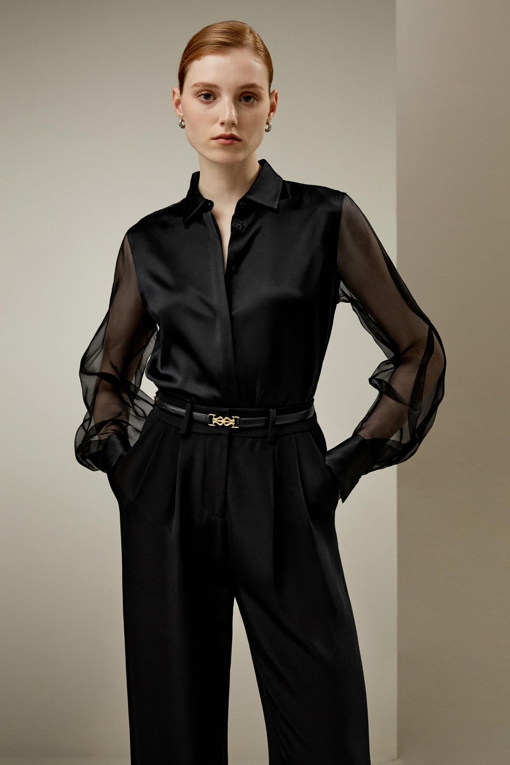 Ethereal Silk Shirt Product Image