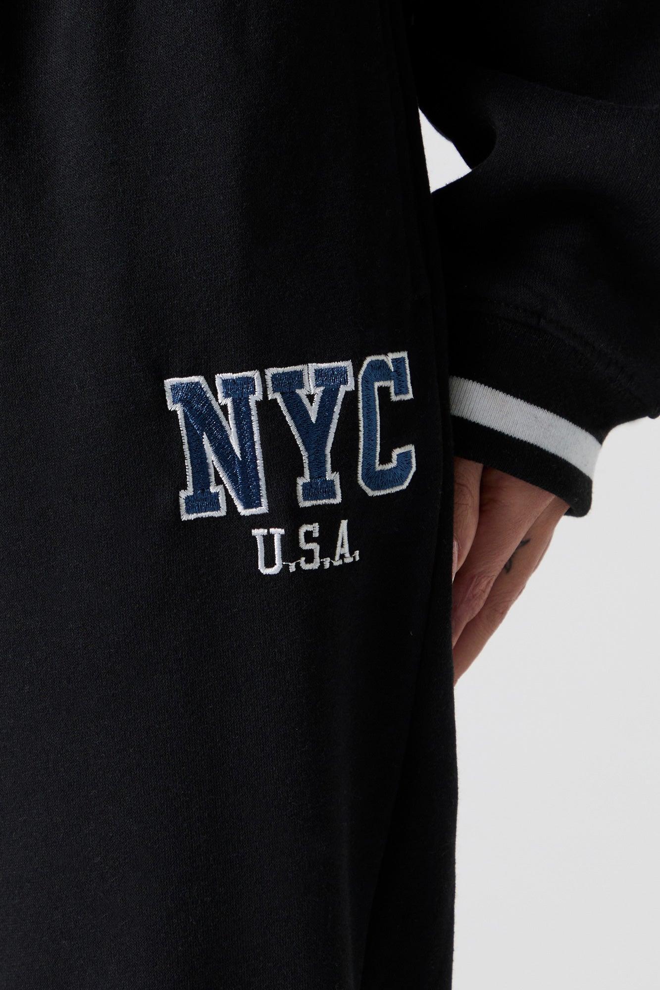 Chenille Embroidered Destination Jogger Female Product Image