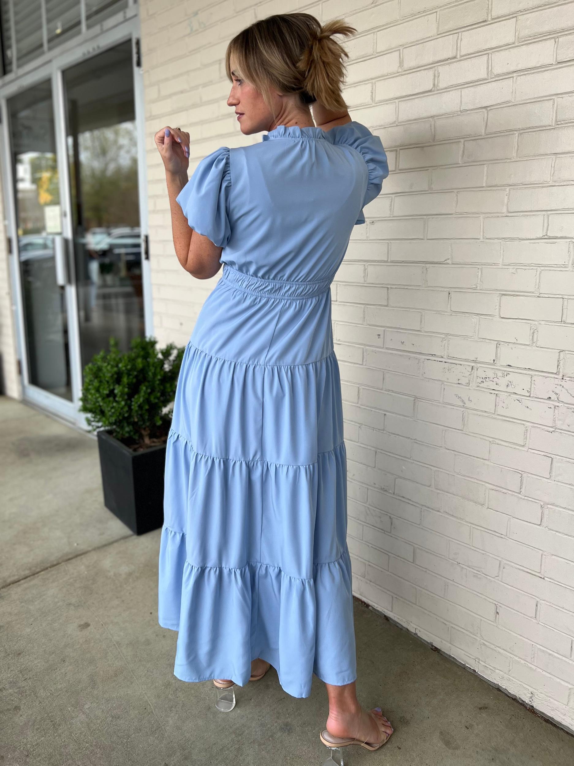 Peaceful Feeling Midi Dress Product Image