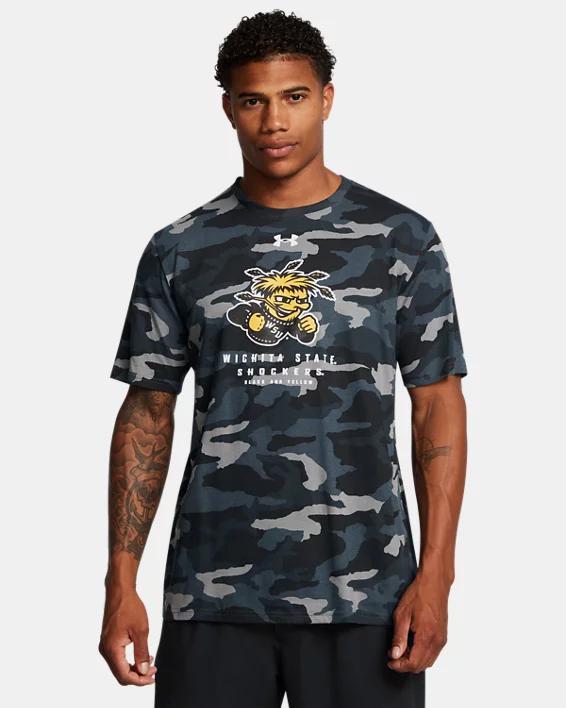 UA Performance Cotton Camo Collegiate Mens T-Shirt Product Image