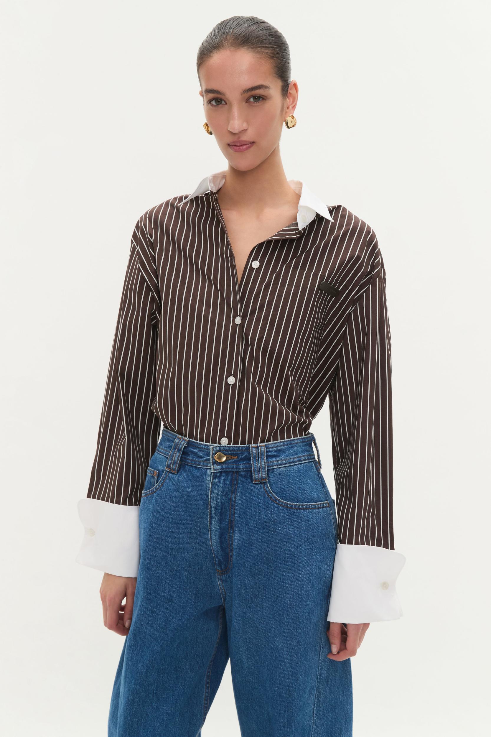 Palmer Striped Shirt Product Image