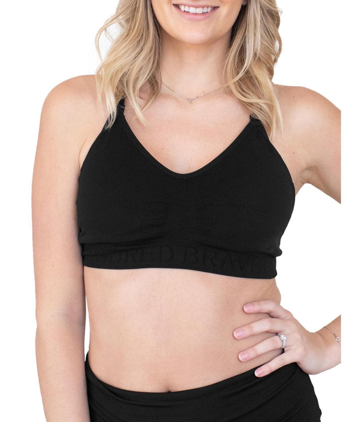 Kindred Bravely Women's Sublime Sports Pumping + Nursing Hands-Free Bra - Ombre Purple 1X: Light Support, Racerback Product Image