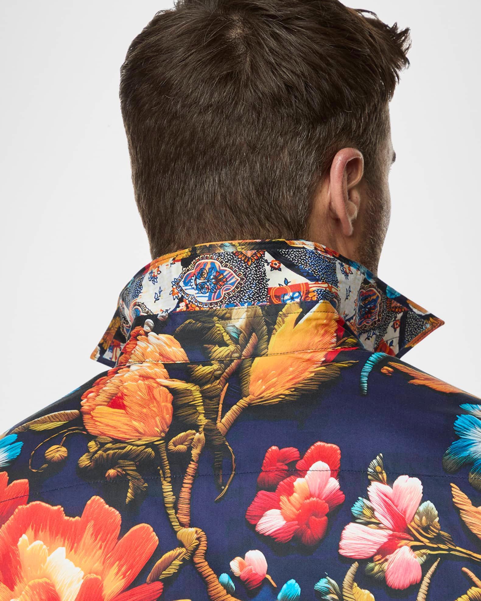 Men's Manchester Floral Sport Shirt Product Image