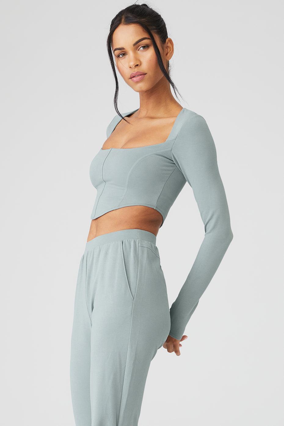 Soft Sculpt Long Sleeve - Cosmic Grey Product Image