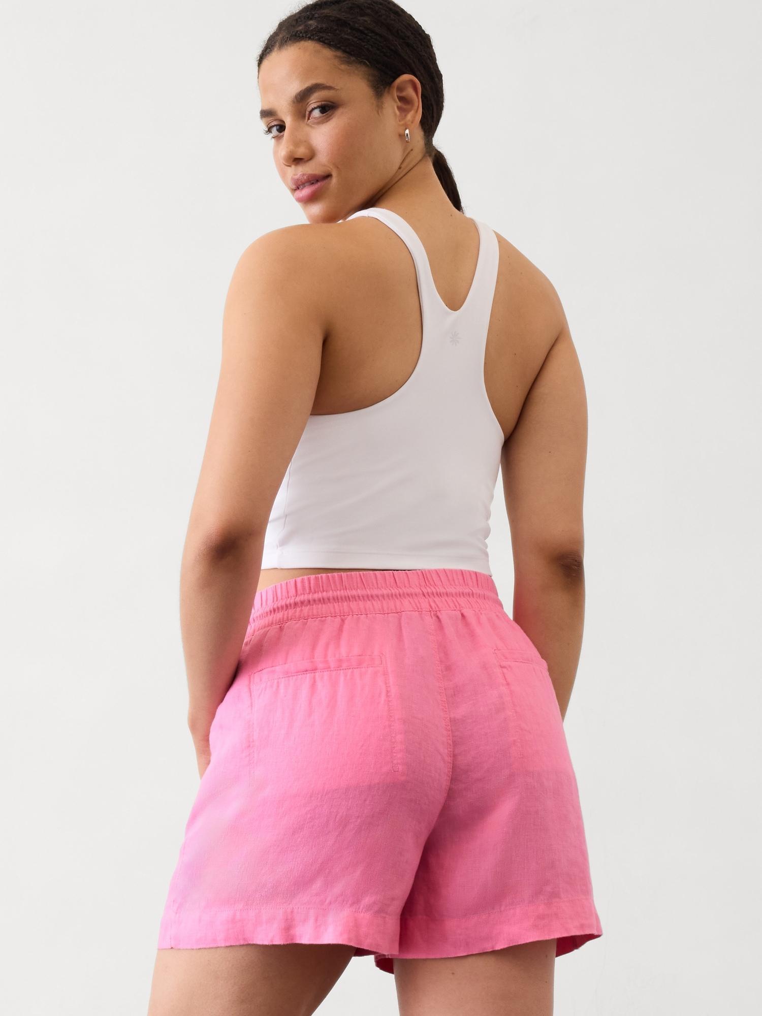 Retreat Linen Mid Rise Short Product Image