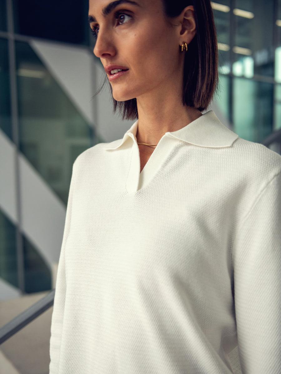 Women's Labs Atlas Polo Sweater Product Image