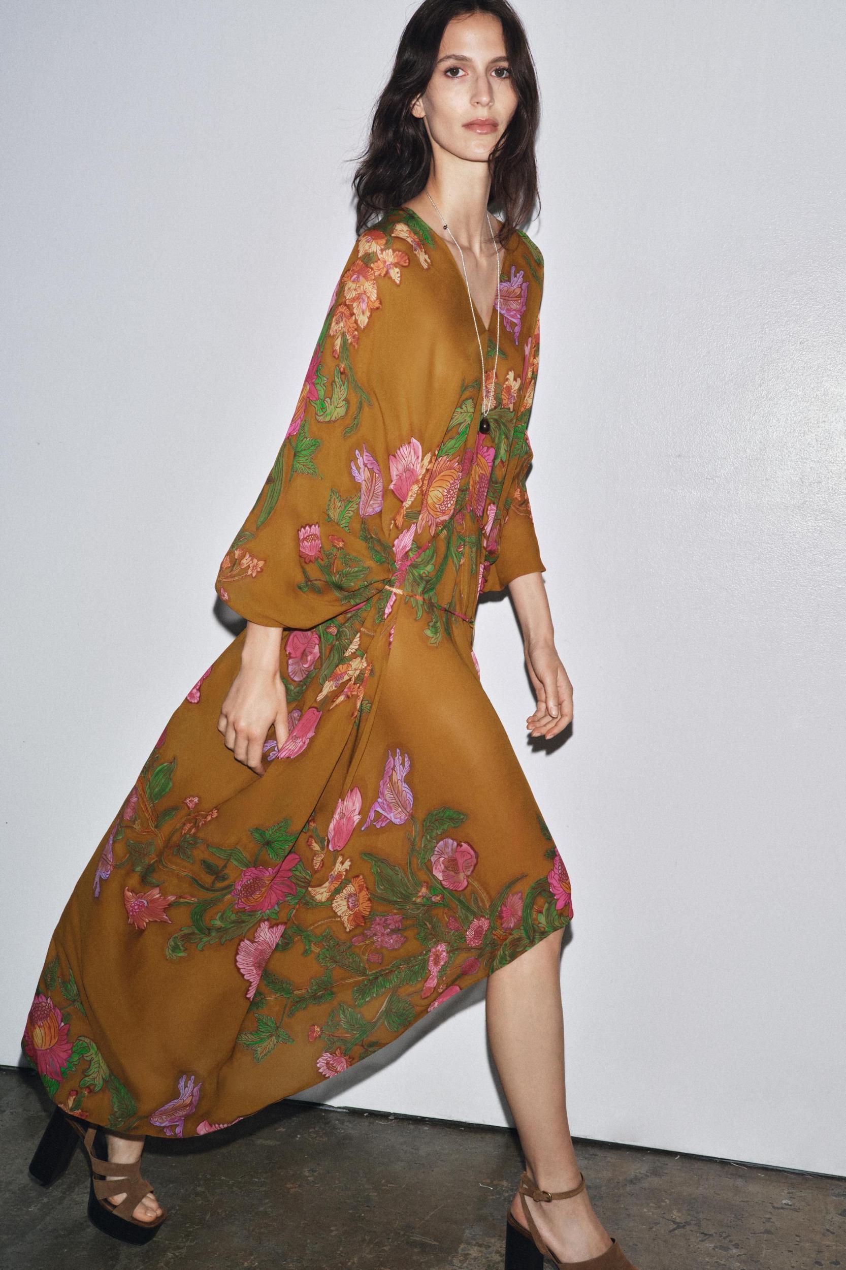 ZW COLLECTION FLORAL OVERSIZE DRESS Product Image