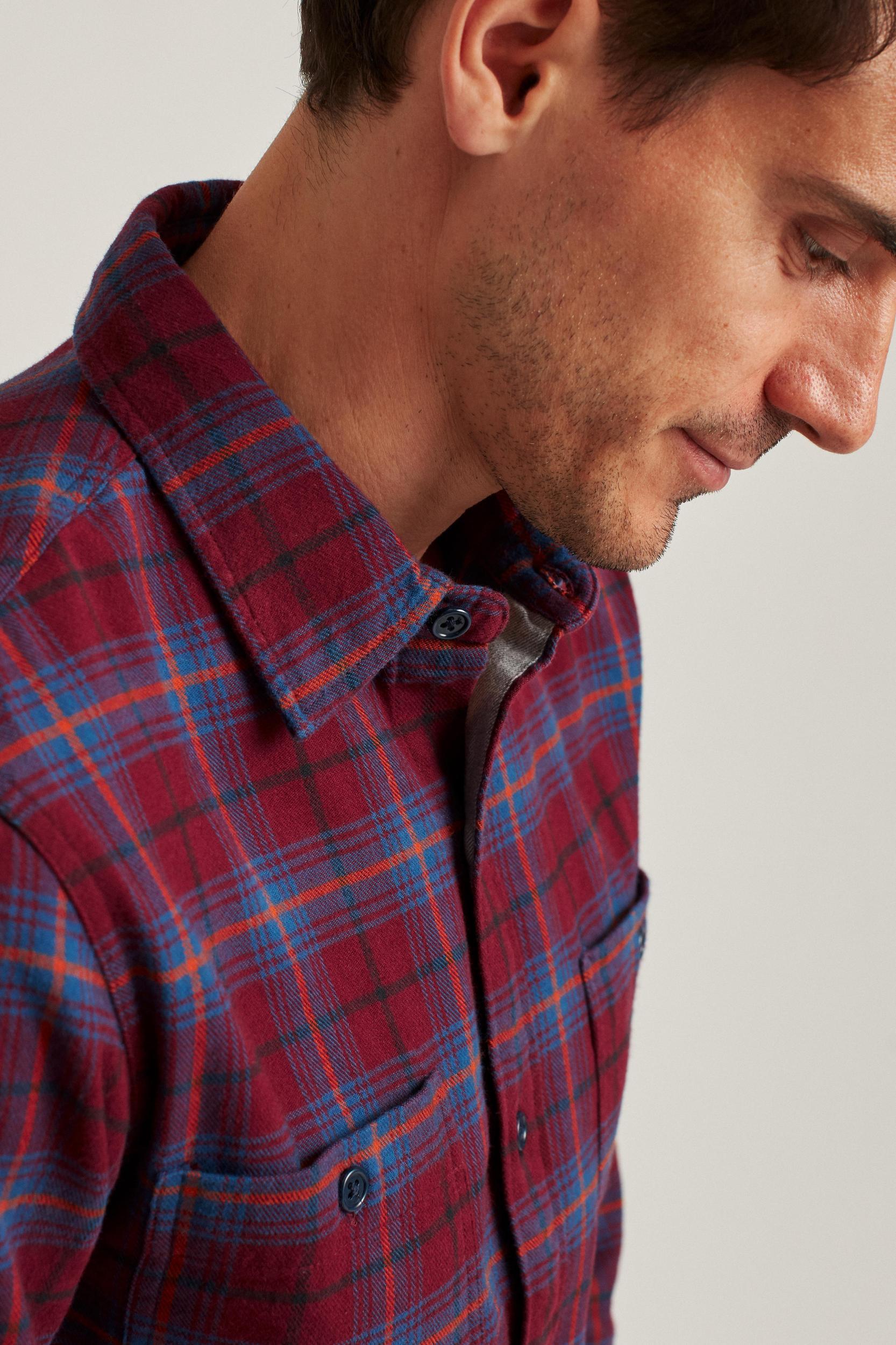 Stretch Flannel Shirt Product Image