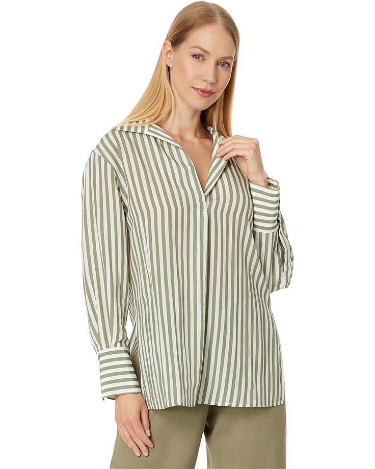 Racked Ribbed Stripe Pullover Product Image