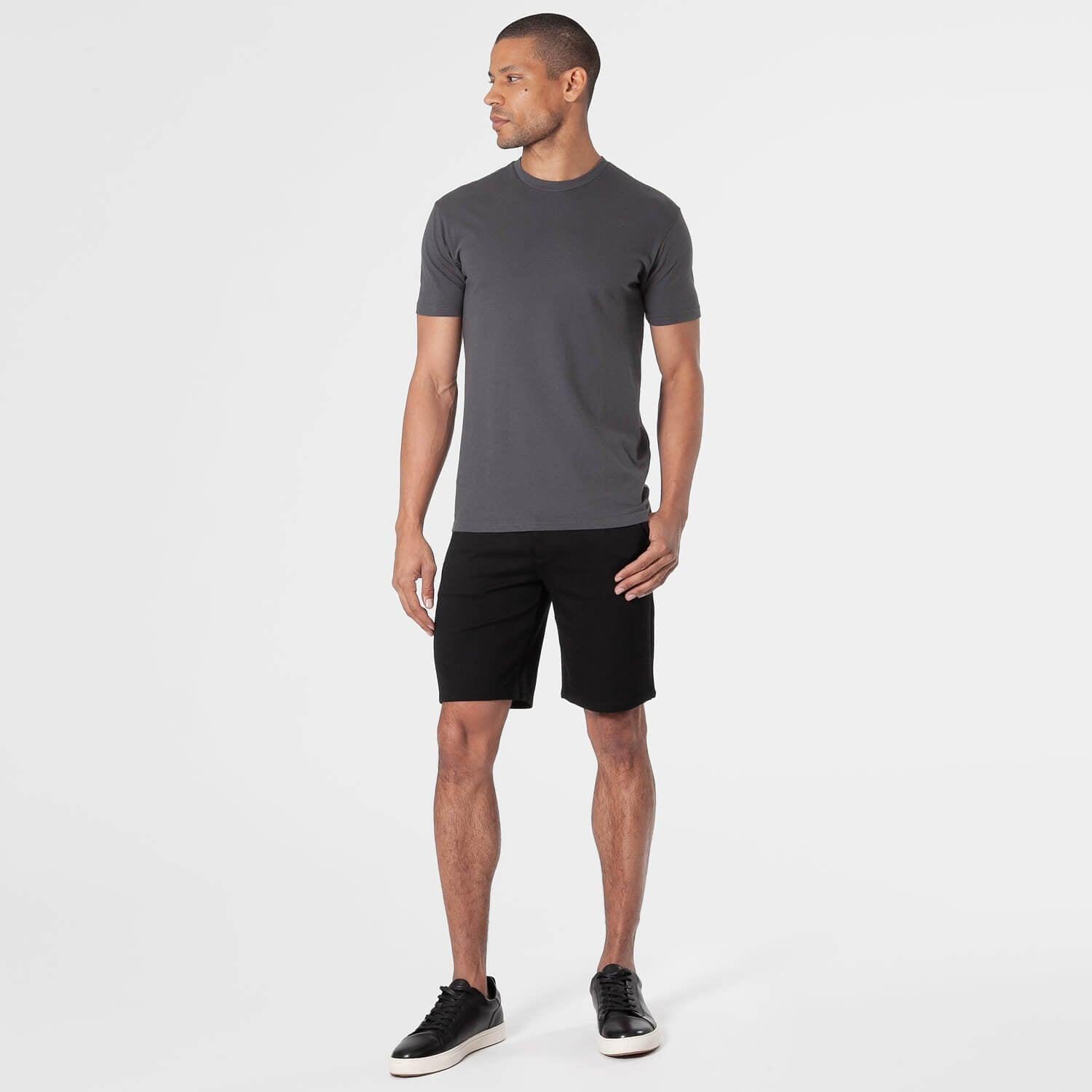 True Classic 9" Neutral Comfort Knit Men's Chino Shorts 3-Pack Product Image
