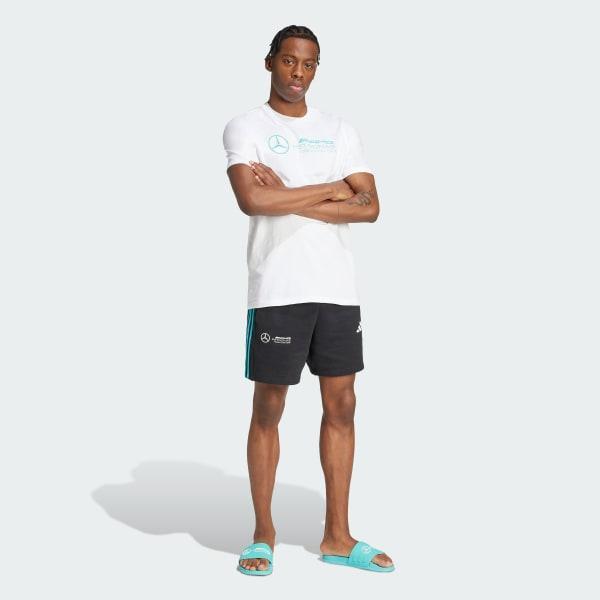 adidas Mercedes - AMG Petronas Formula One Team DNA Graphic Tee White 2XL Mens Product Image
