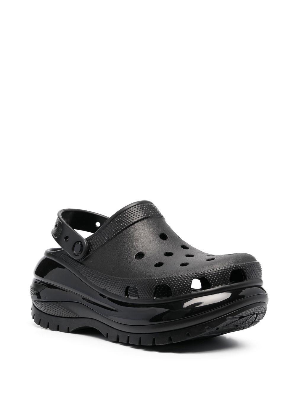 perforated platform clogs  Product Image