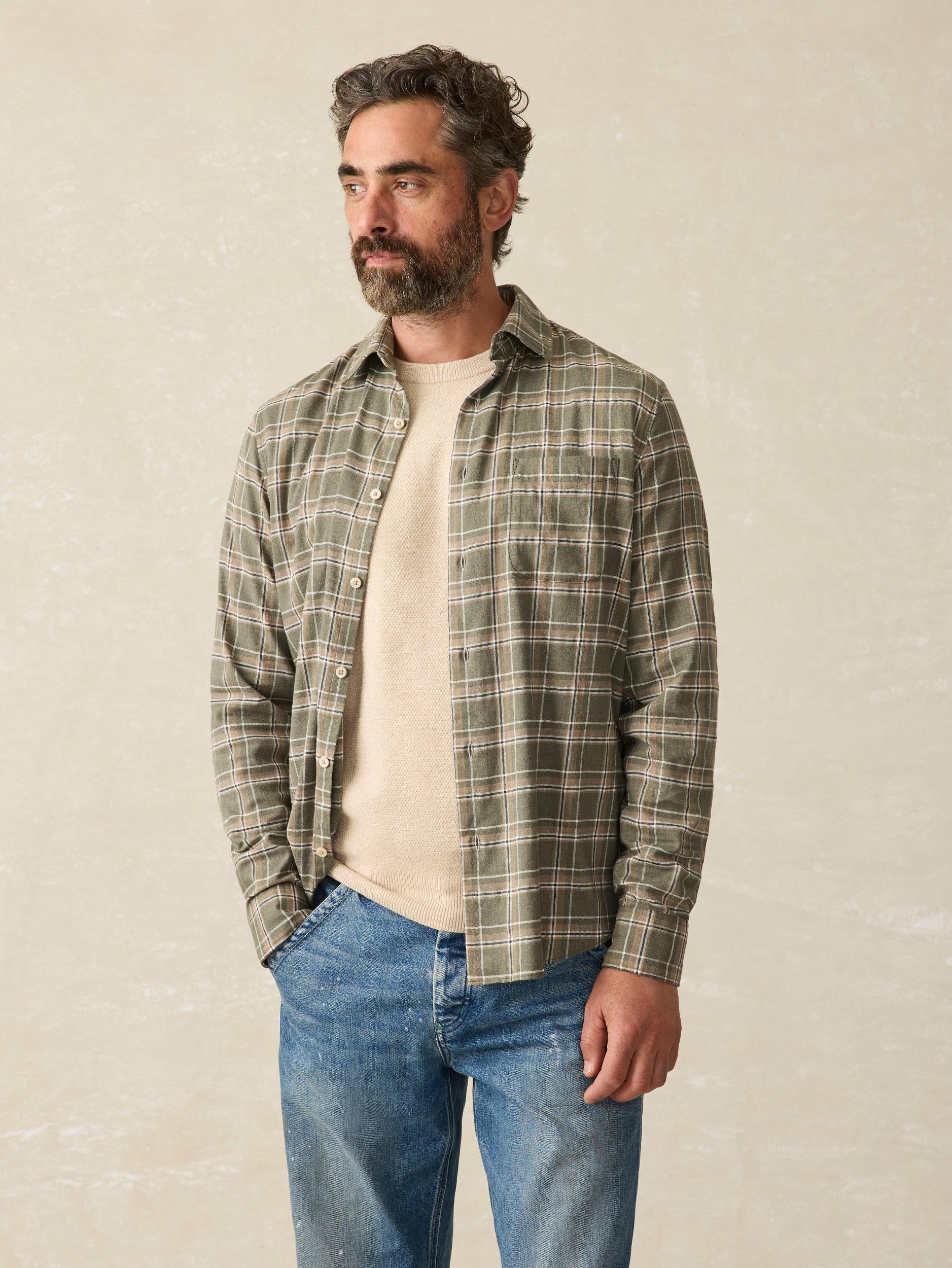 Coastline Knit Shirt - Pleasant Hill Plaid Male Product Image