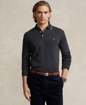 Polo Ralph Lauren Tipped Soft Touch Long Sleeve Polo Shirt Product Image