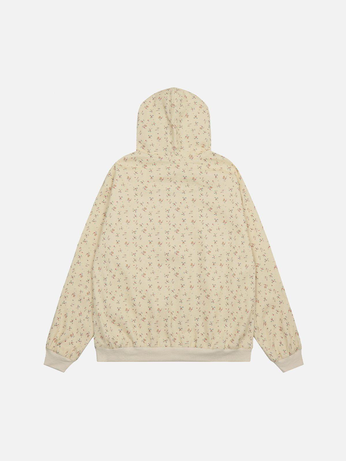 Aelfric Eden Full Print Flower Hoodie Product Image