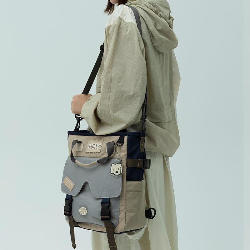 Color Block Tote Bag Product Image