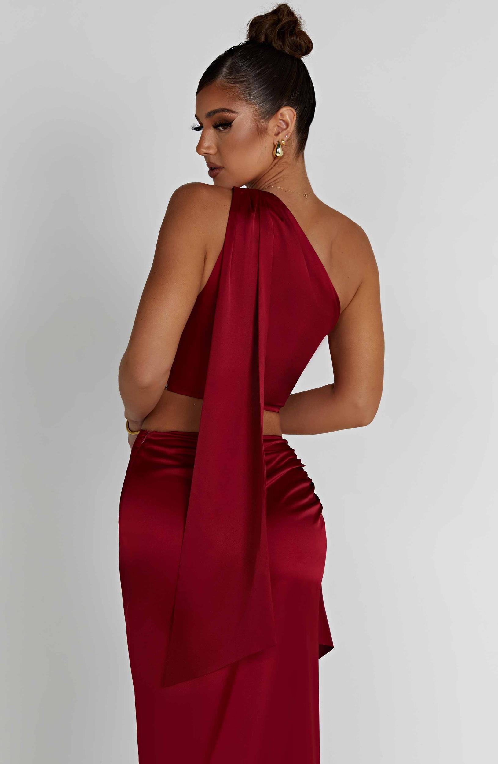 Halsey Top - Wine Product Image