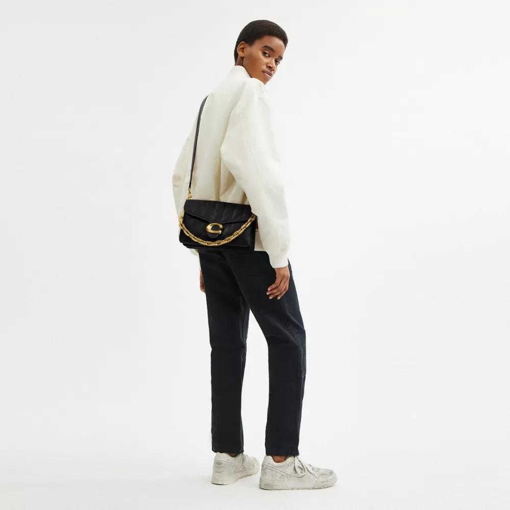 Chain Tabby Shoulder Bag With Quilting Product Image