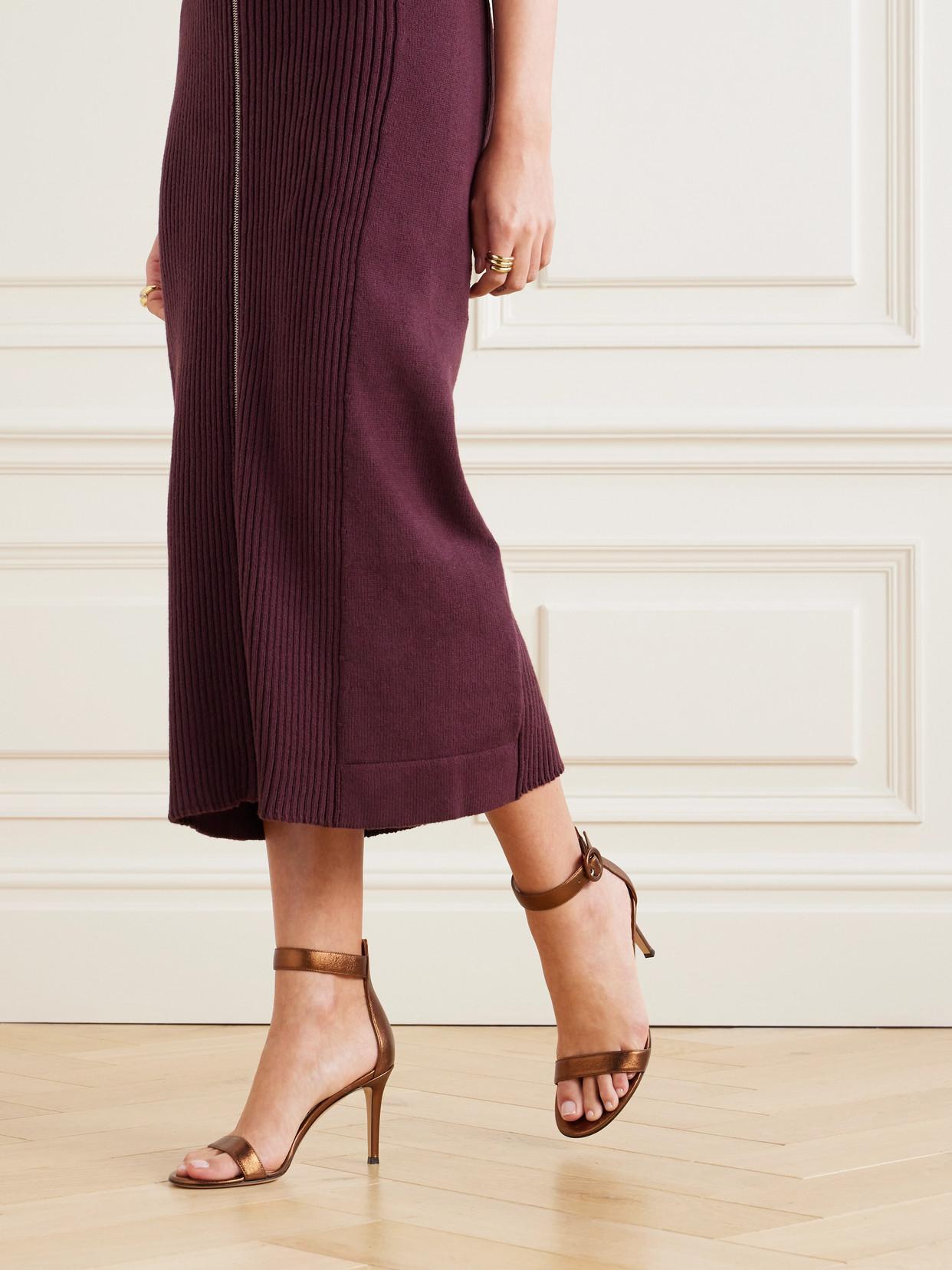 GIANVITO ROSSI Portofino 85 In Brown Product Image