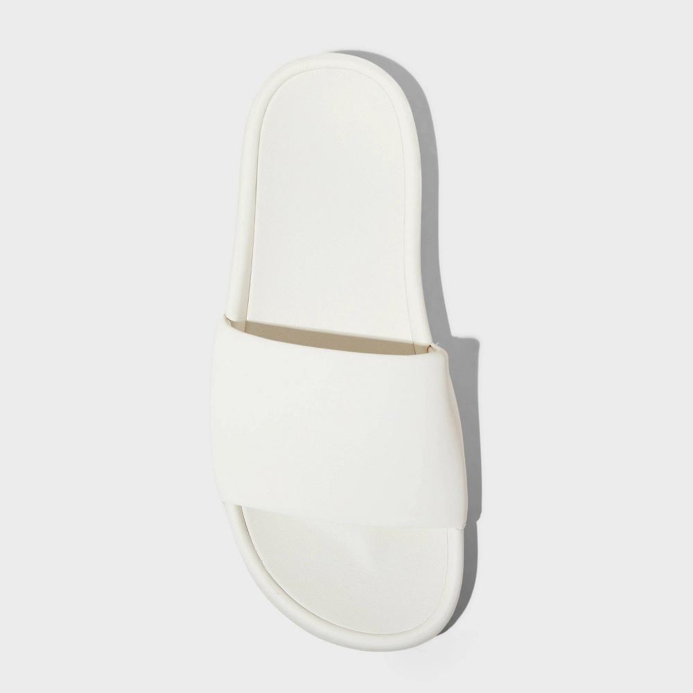 Womens Makenna Slide Sandals - All In Motion Cream 11: Slip On, Open Toe, EVA Outsole Product Image
