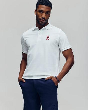 MENS MISCHIEF BUNNY PIQUE POLO - MT0100025 Product Image