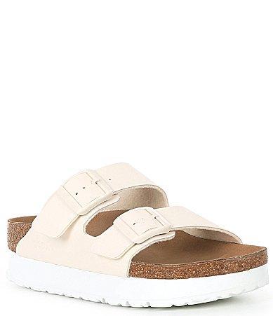 Birkenstock Womens Arizona Platform Flex Double Buckle Sandals Product Image